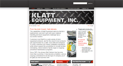 Desktop Screenshot of klattequipment.com
